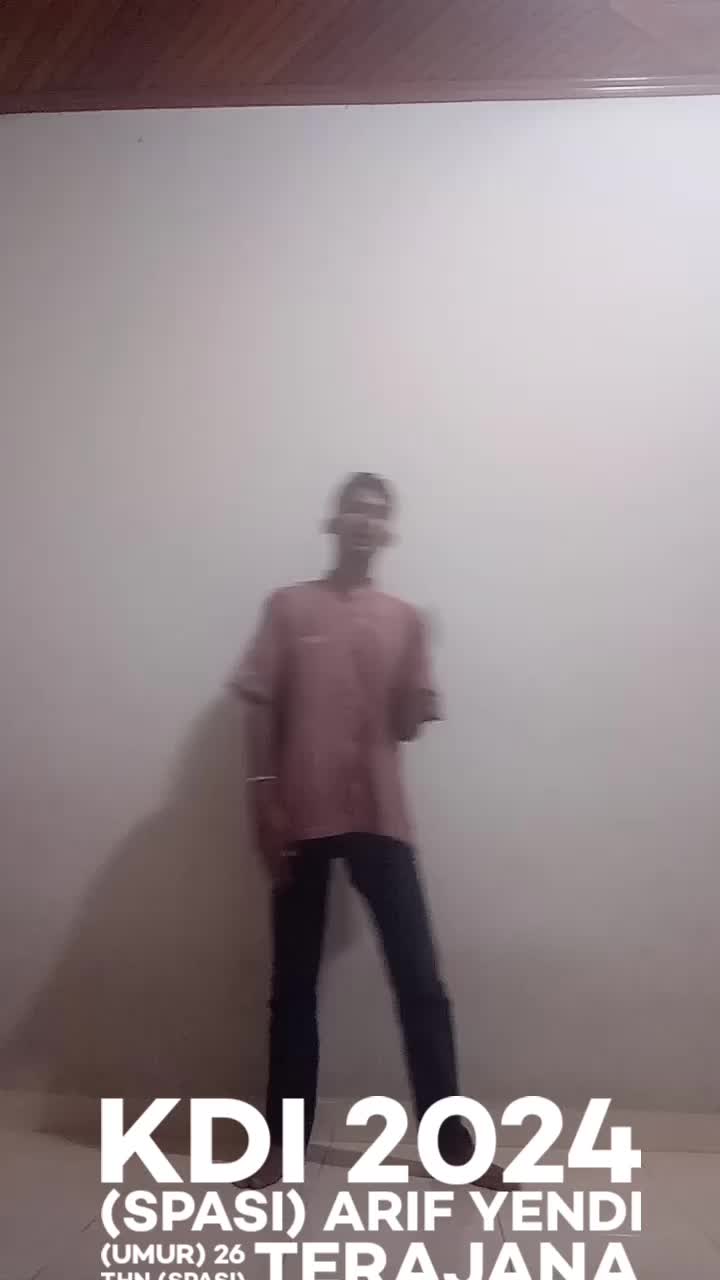 kdi 2024 (spasi) arif yendi (spasi) 26 thn  (spasi)  terajana ciptaan rhoma irama ( spasi)  hastag  # online audition kdi 2024