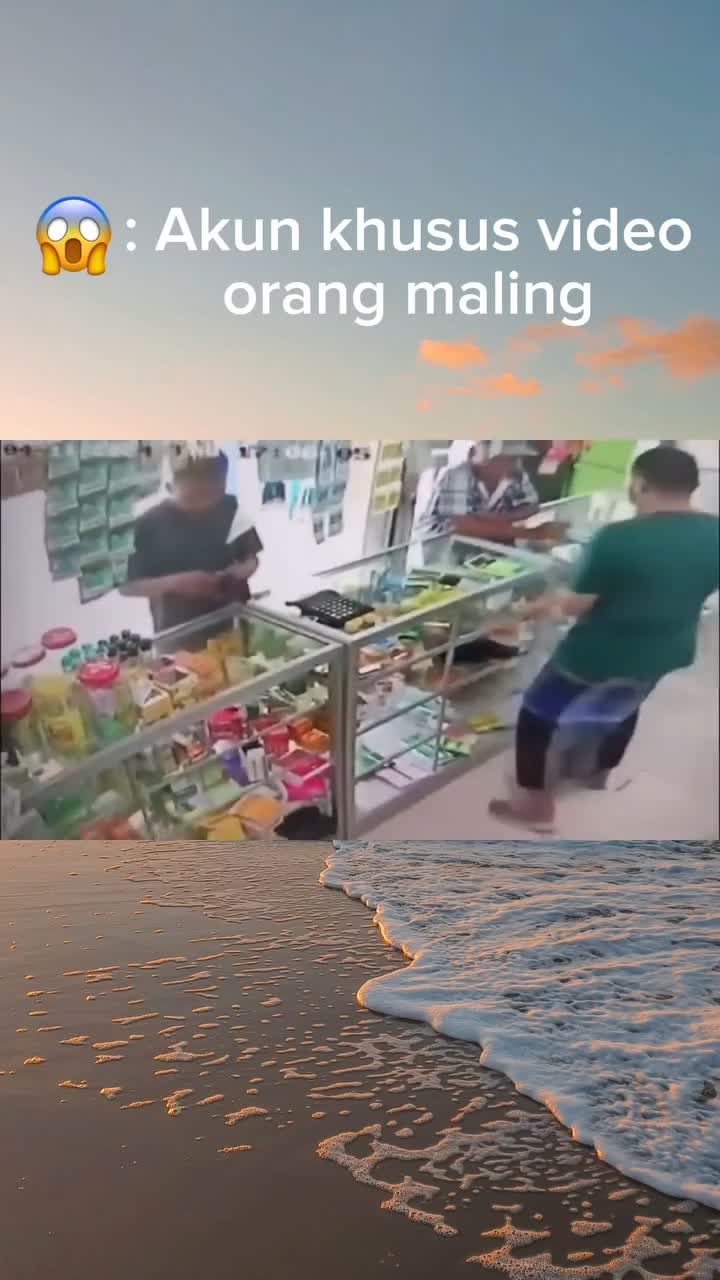 Maling beraksi di warung