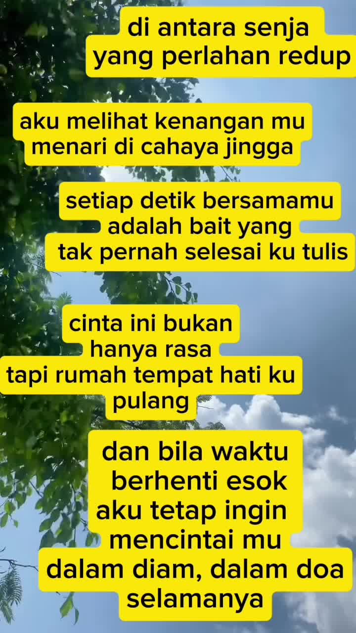 cinta sejati tidak akan pernah mati
 #short  #HOTrctiplus  #RCTIPlus  #kumpulanpuisi 