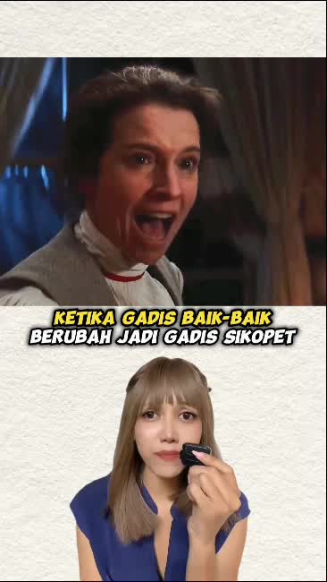 gadis lugu berubah jadi sikopet 