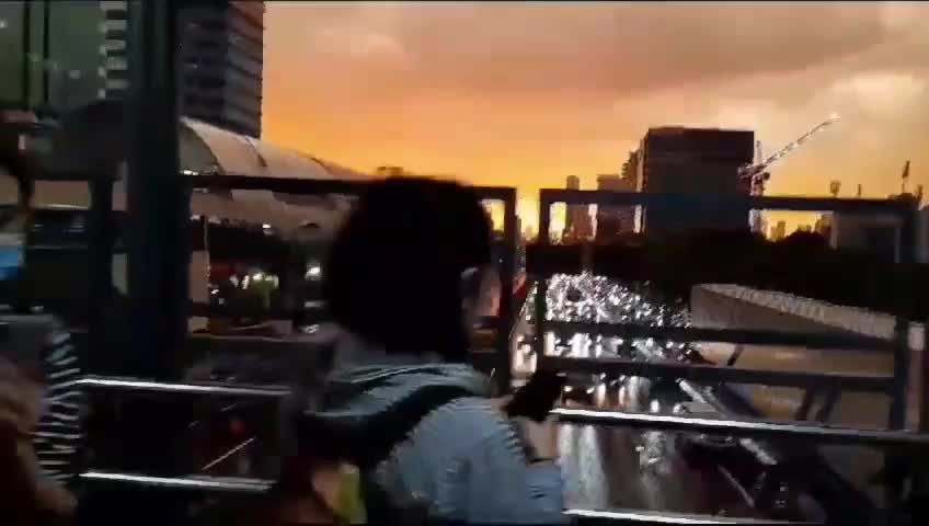 Cawang Cikoko petang hari...