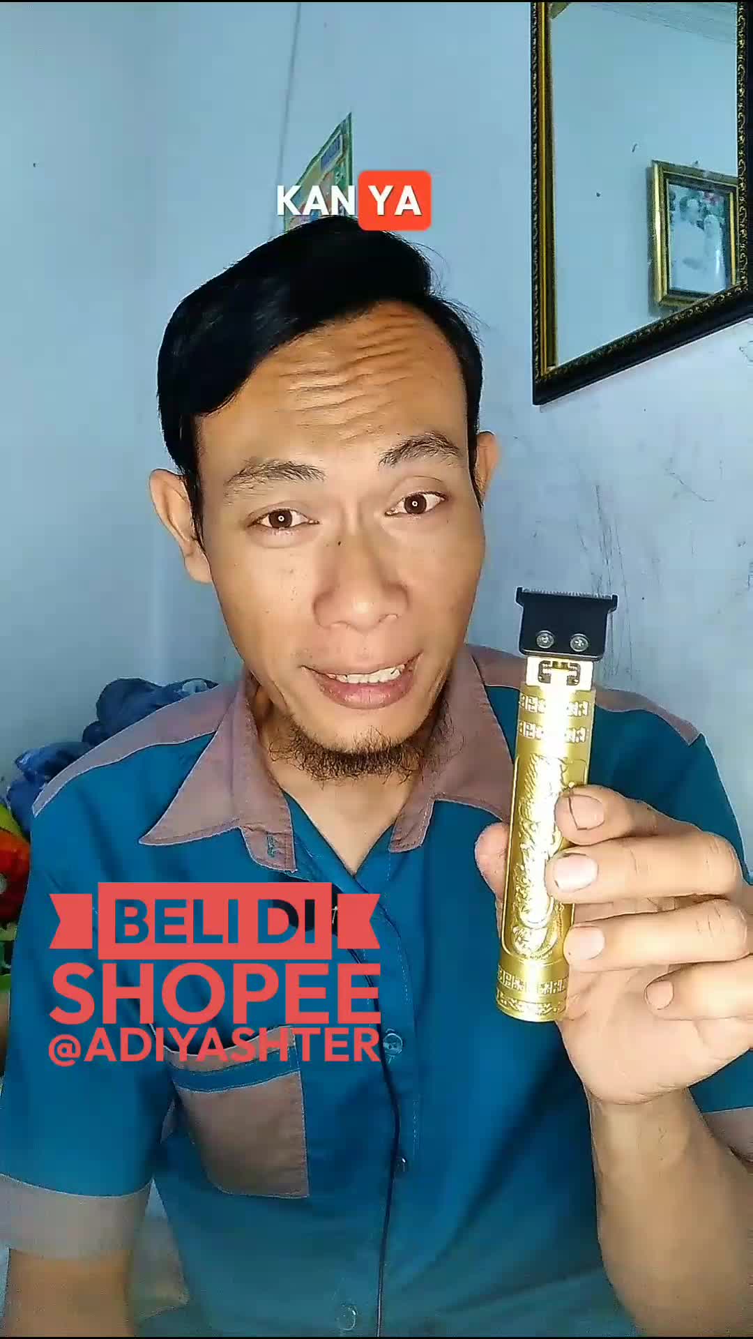 Cukur kumis  #MyFirstVideoOnHot+  #HOTrctiplus  #RCTIPlus 