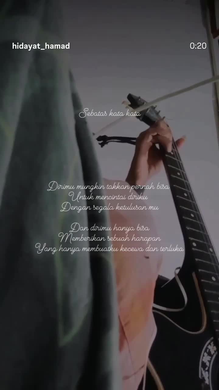 Sebuah kata #SesamaMusisi 