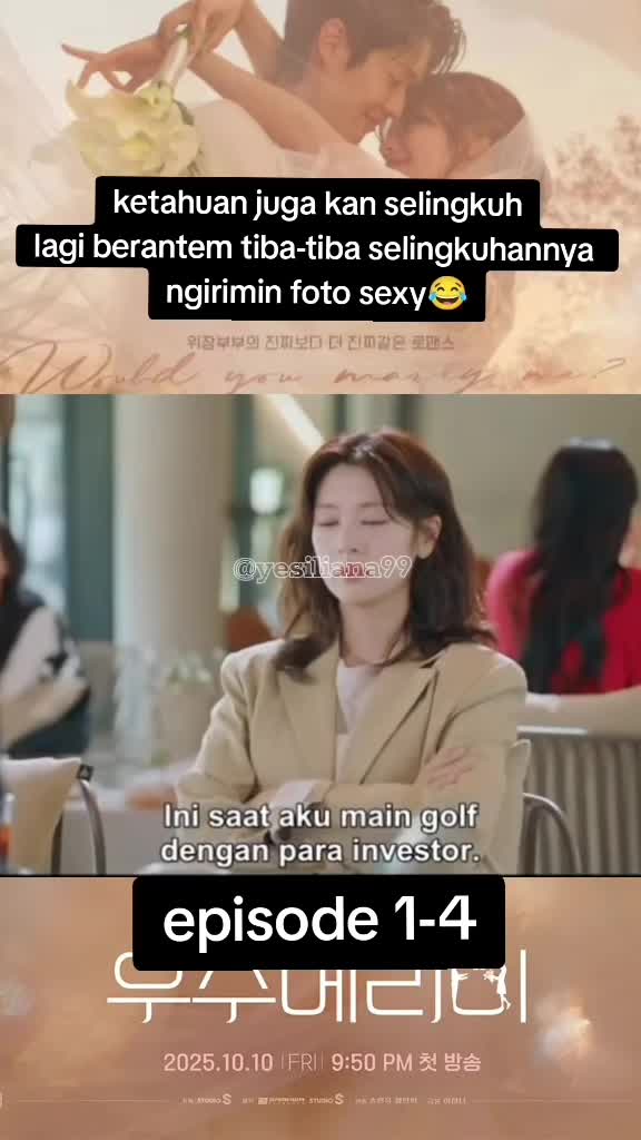 part 1 ya gaes 
#wouldyoumarryme #reviewfilmyesil #reviewfilm #nontonbarengyesil #seru nontonnya 