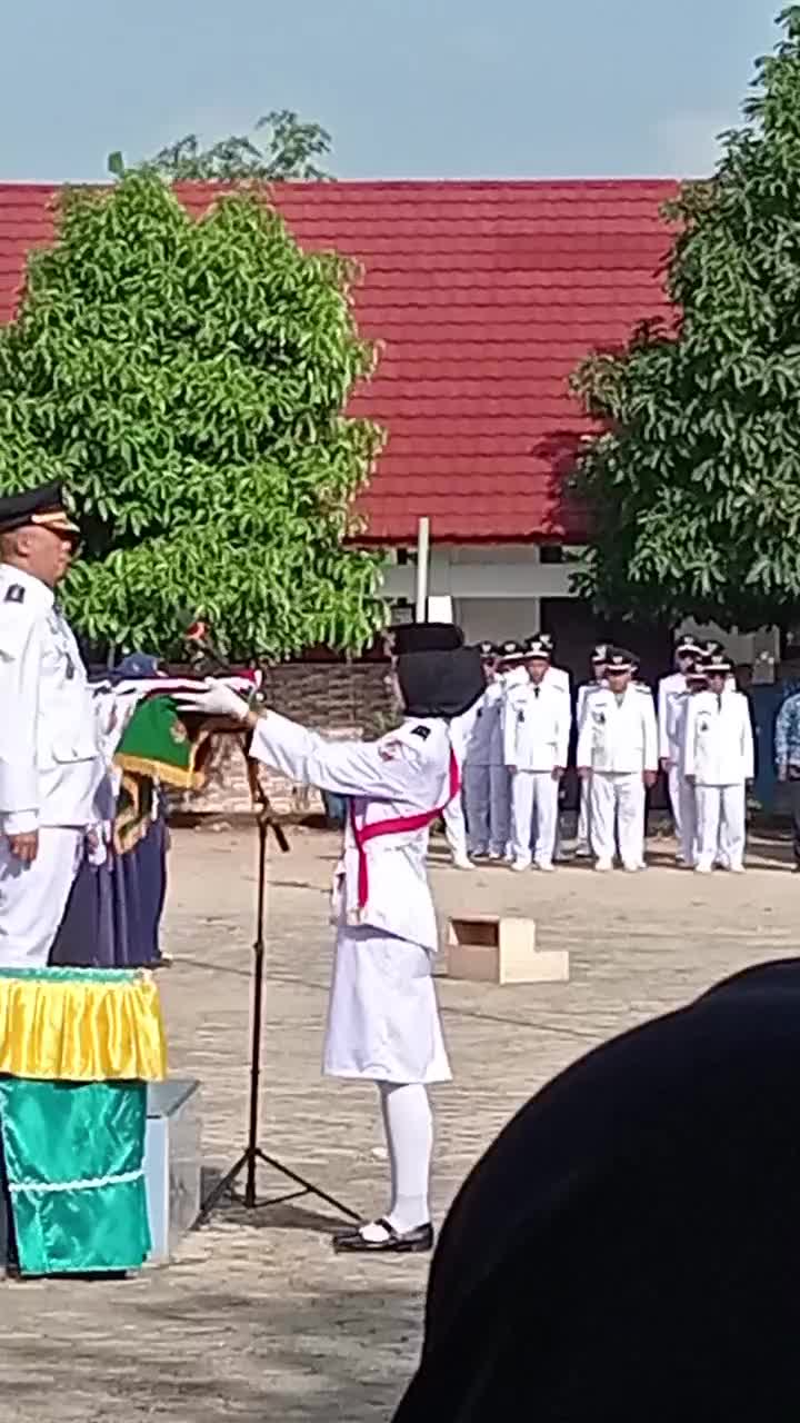 pembawa baki paskibra Abung Barat lampura  # # # # #