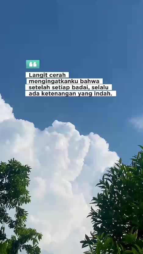 Refleksi langit #langit #quotes #quote #trending #Viral 