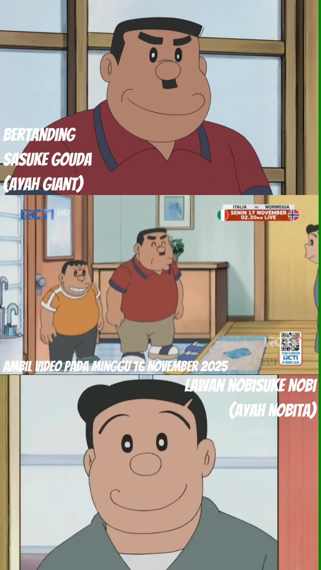 Bertanding Sasuke Gouda Melawan Nobisuke Nobi
 #Doraemon #DoraemonBahasaIndonesia #SasukeGouda #NobisukeNobi
