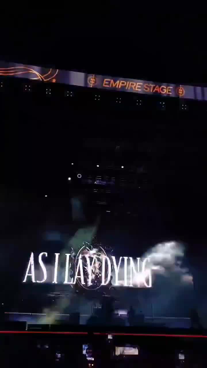 As I Lay Dying at Hammersonic Festival 2024 , Ada yang dateng? 