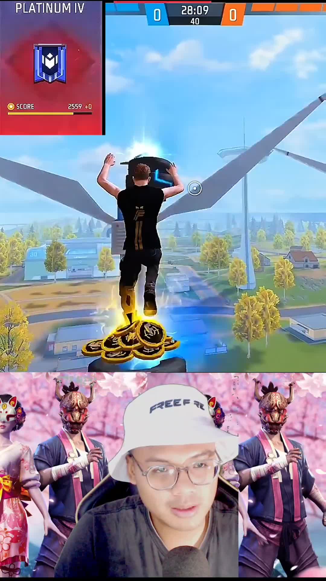 king parkour ff  #ff  #freefire 