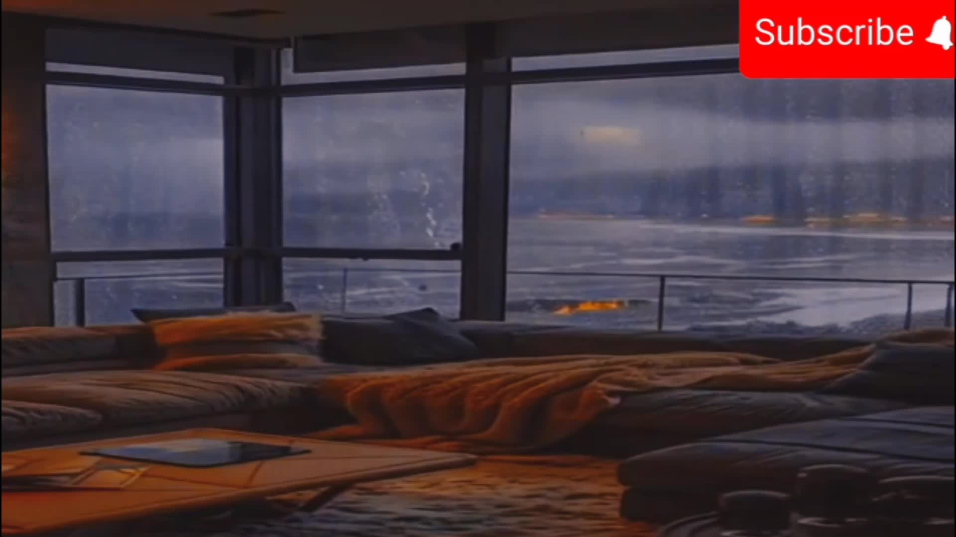 hujan deras divilla pinggir pantai  #jangkauanluas