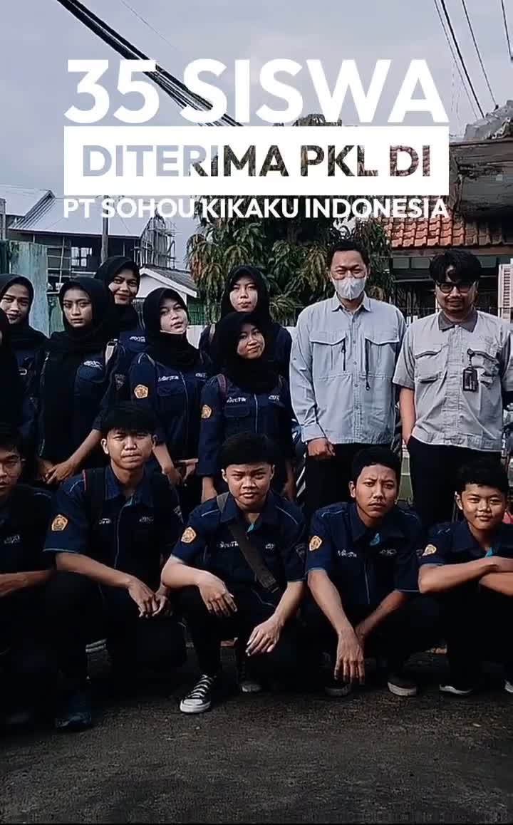 Penerimaan siswa PKL di PT Sohou
