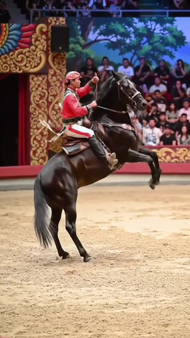 atraksi kuda silat