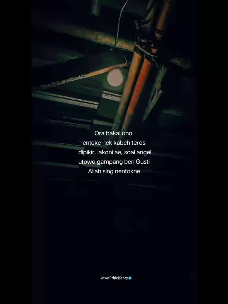 😇💪 #jowostory  #storyjowo  #jowopride  #quotesjowo  #RCTIPlus  #fyp 