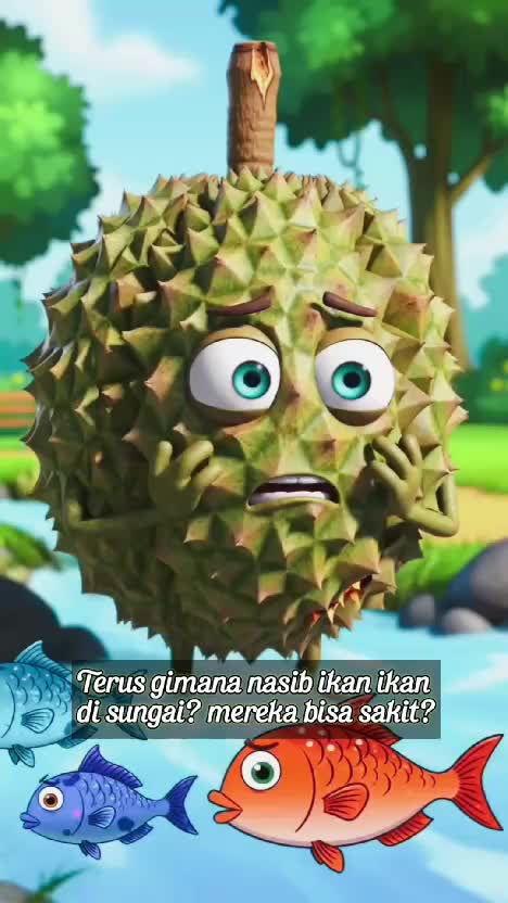 JANGAN BUANG SAMPAH SEMBARANGAN #animasiai #animasi #animasilucu 
