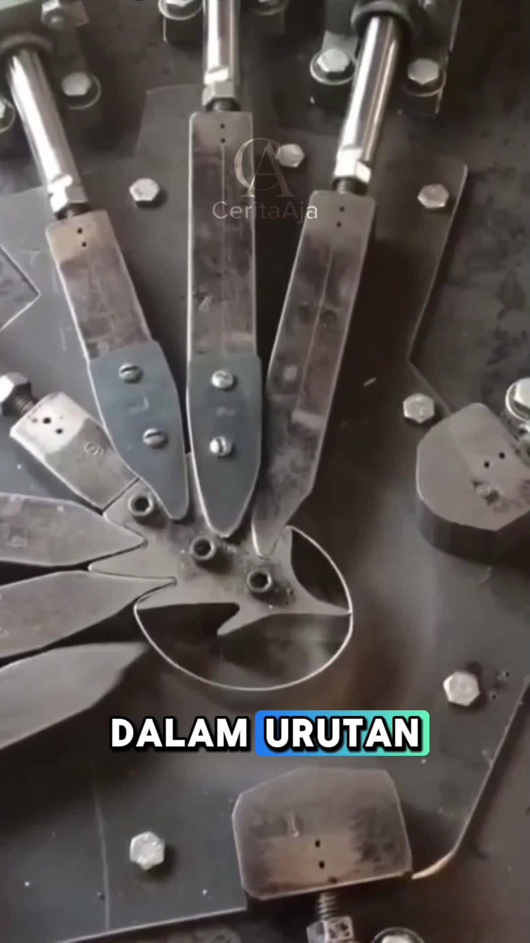 seperti inilah proses pembuatan cetakan kue di amerika serikat #faktaunik #faktamenarikdunia 