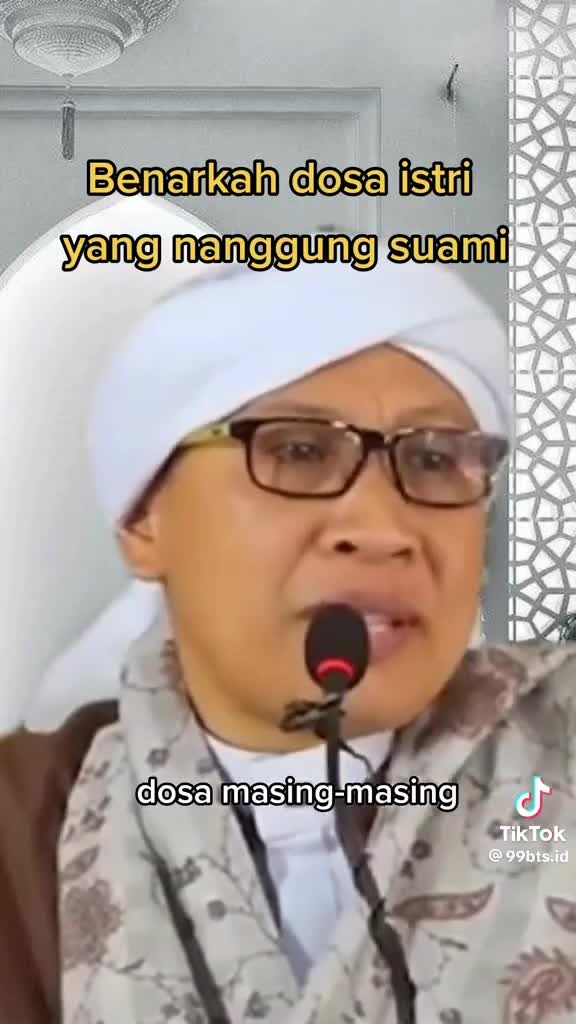 dosa istri ditanggung suami?
