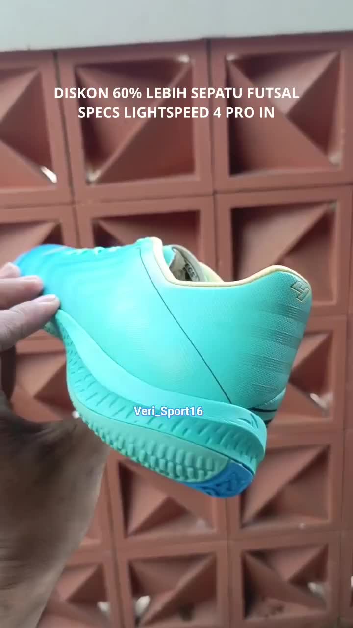 DISKON 60% LEBIH SEPATU FUTSAL
SPECS LIGHTSPEED 4 PRO IN
Rp.599.800 JADI Rp.230.000

VERI SPORT ORIGINAL GAK HARUS MAHAL! 
ORDER KLIK 👇

WA 