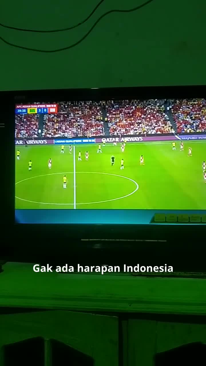 Kecewa dengan hasil laga hari ini