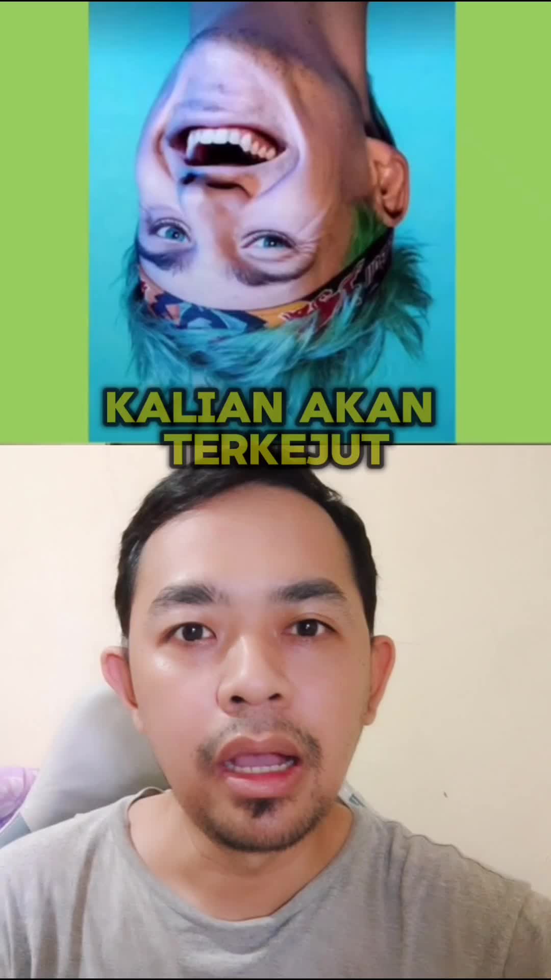 Muka tersenyum #shortplus #ilusimata #short 