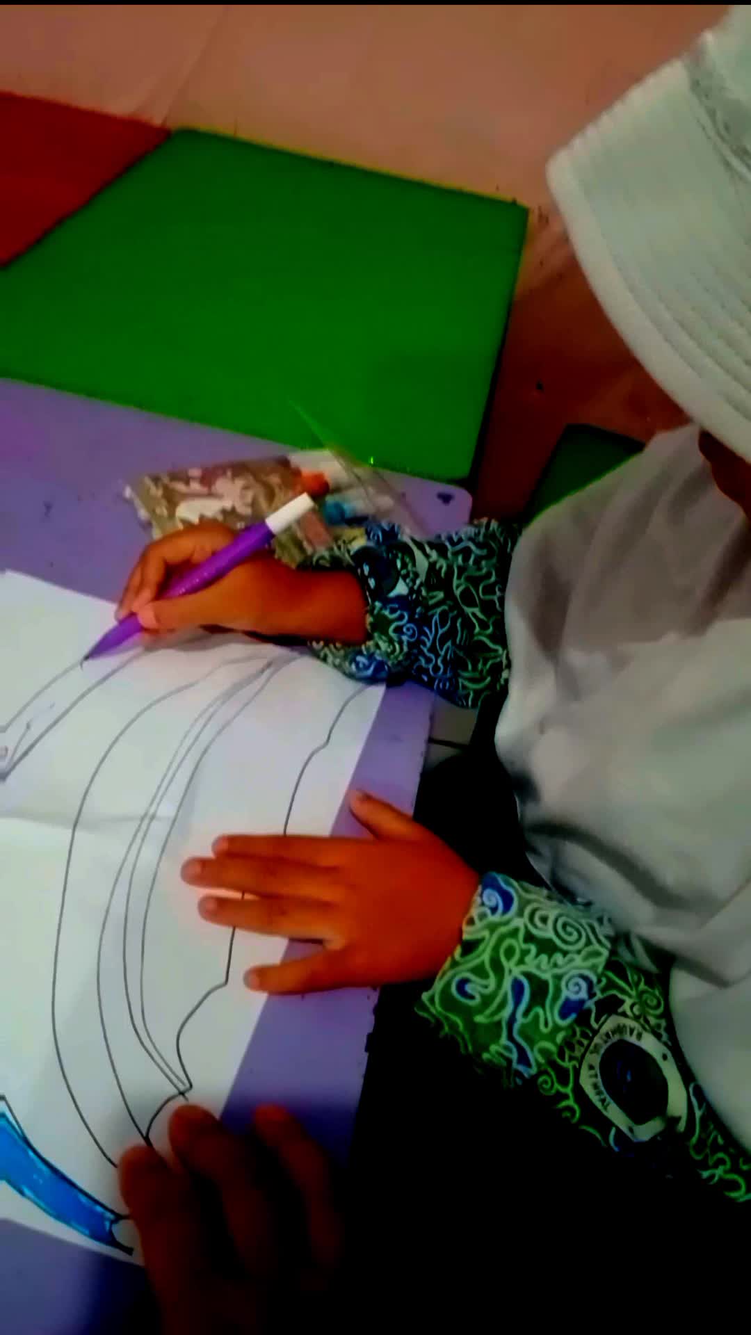  #mewarnai gambar