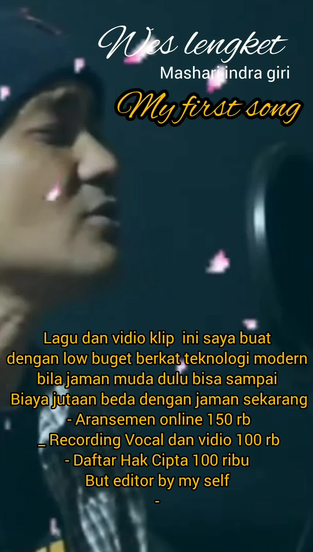 Wes lengket low buged music creator and song writer 