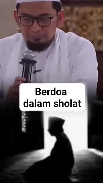 Berdo'a dalam sholat