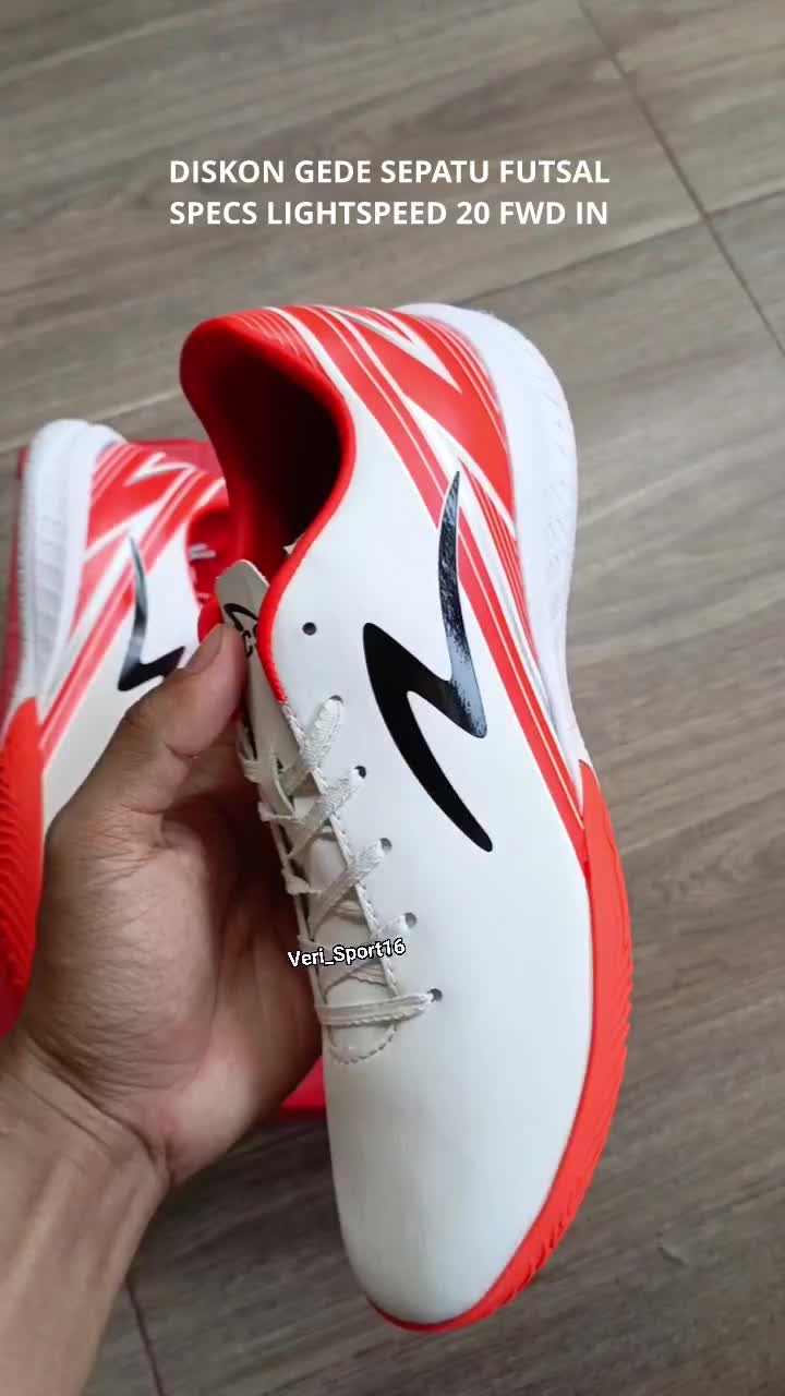 DISKON GEDE SEPATU FUTSAL ORIGINAL.
SPECS LIGHTSPEED 20 FWD IN
Rp.599.800 DISKON JADI Rp.275.000

VERI SPORT ORIGINAL GAK HARUS MAHAL! 

#ve
