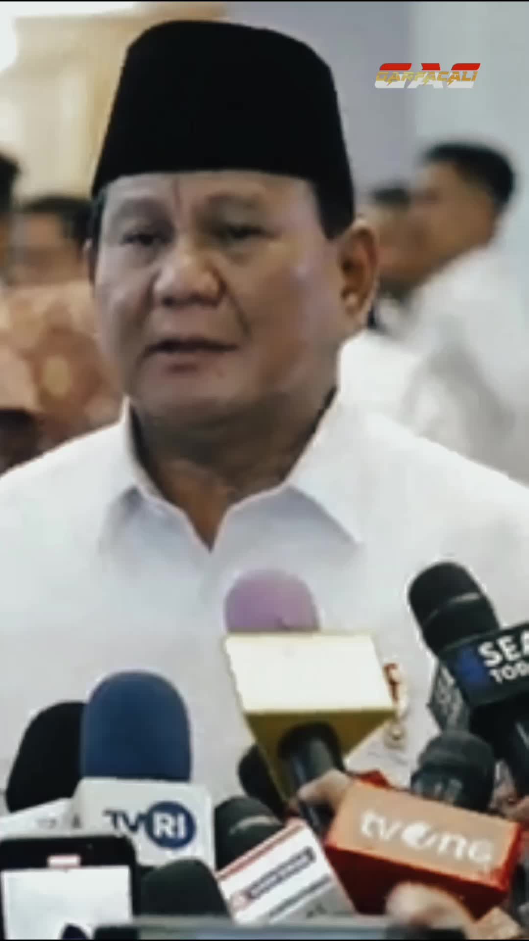 "Sebagian besar proyek infrastruktur saya serahkan kepada swasta," ujar Prabowo.