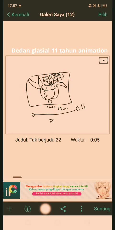 halo gaiys! makasih ya yang udah folow dan like akun aku ini tetap semangat ya!#dedan glasial#animasi pendek#ulang tahun ke 11 #undertale#ho