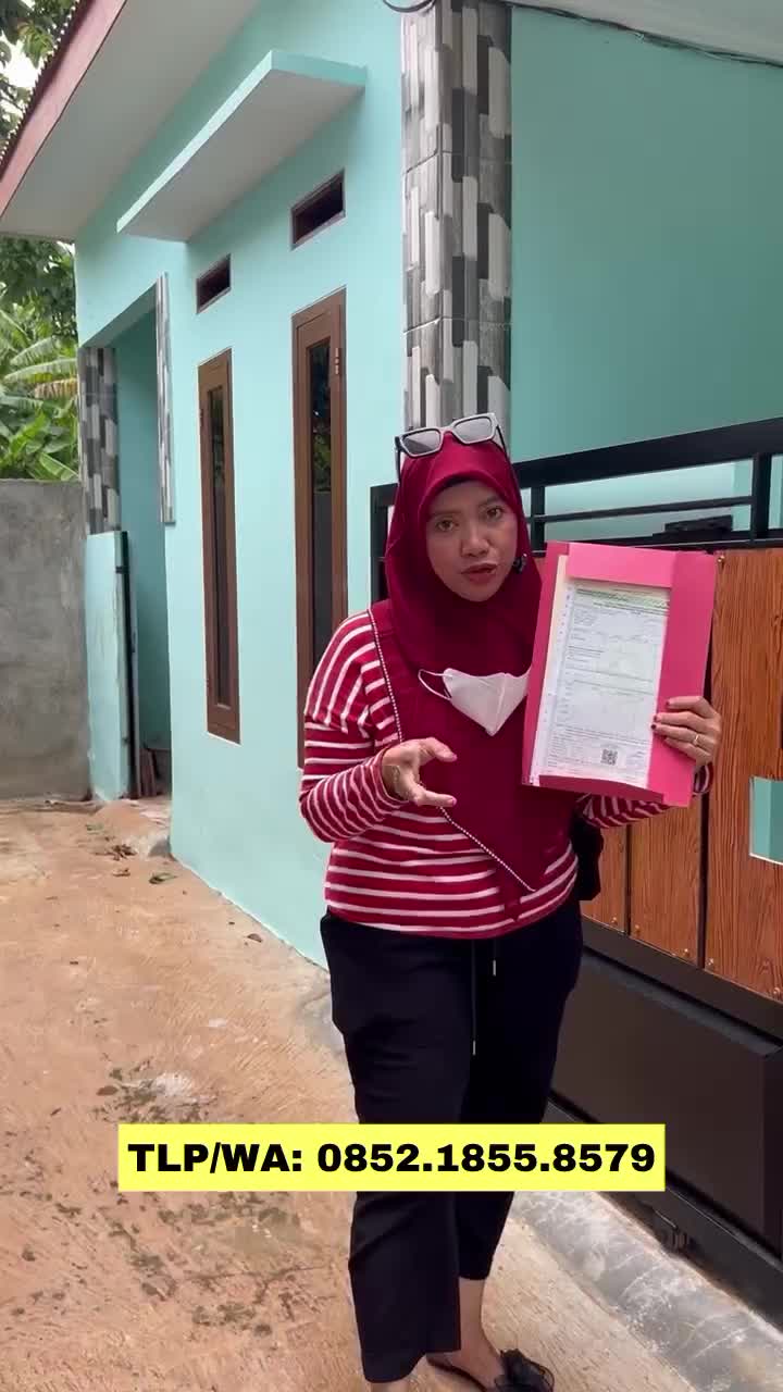 Rumah Murah Citayam Depok Hanya 8 Menit Ke Stasiun Citayam, Sisa 1 Unit Siap Huni, Free SHM, Flash Sale 250 Juta Cash Jadi 230 Juta Cash, Yu