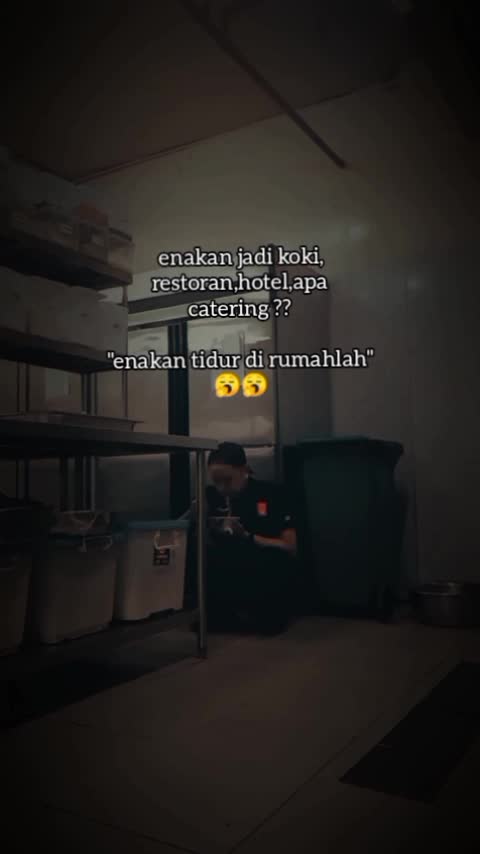 mending tidur aja 😂 
#yudiyanareal #tukangmasak #balemanja_bdg #dapurpreman #chef #premandapur #food