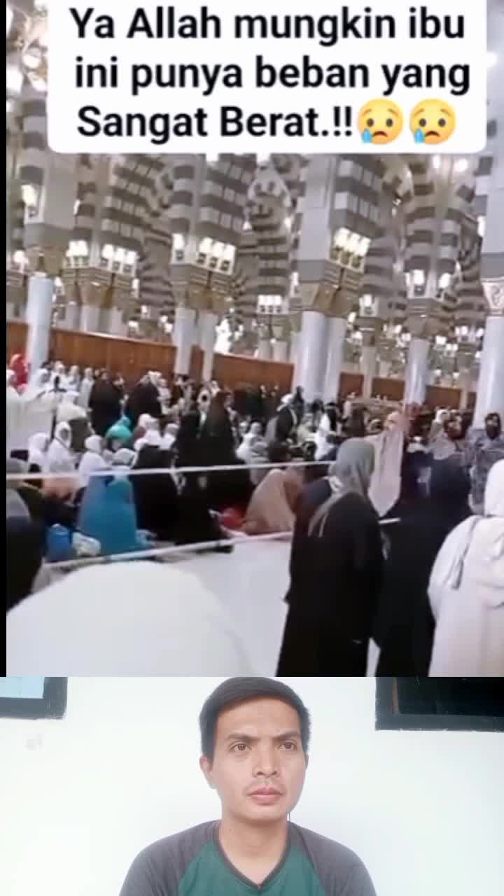 ibu ini berkelakuan aneh di Mekkah  
 #fypシ゚viral  #viralvideo  #viralshort 