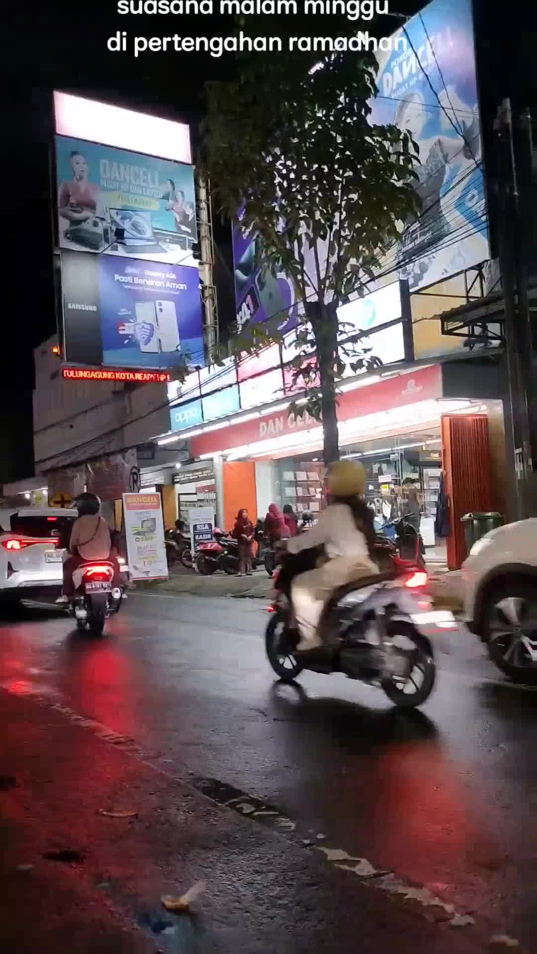 Suasana Malam Ramadhan Di tulungagung