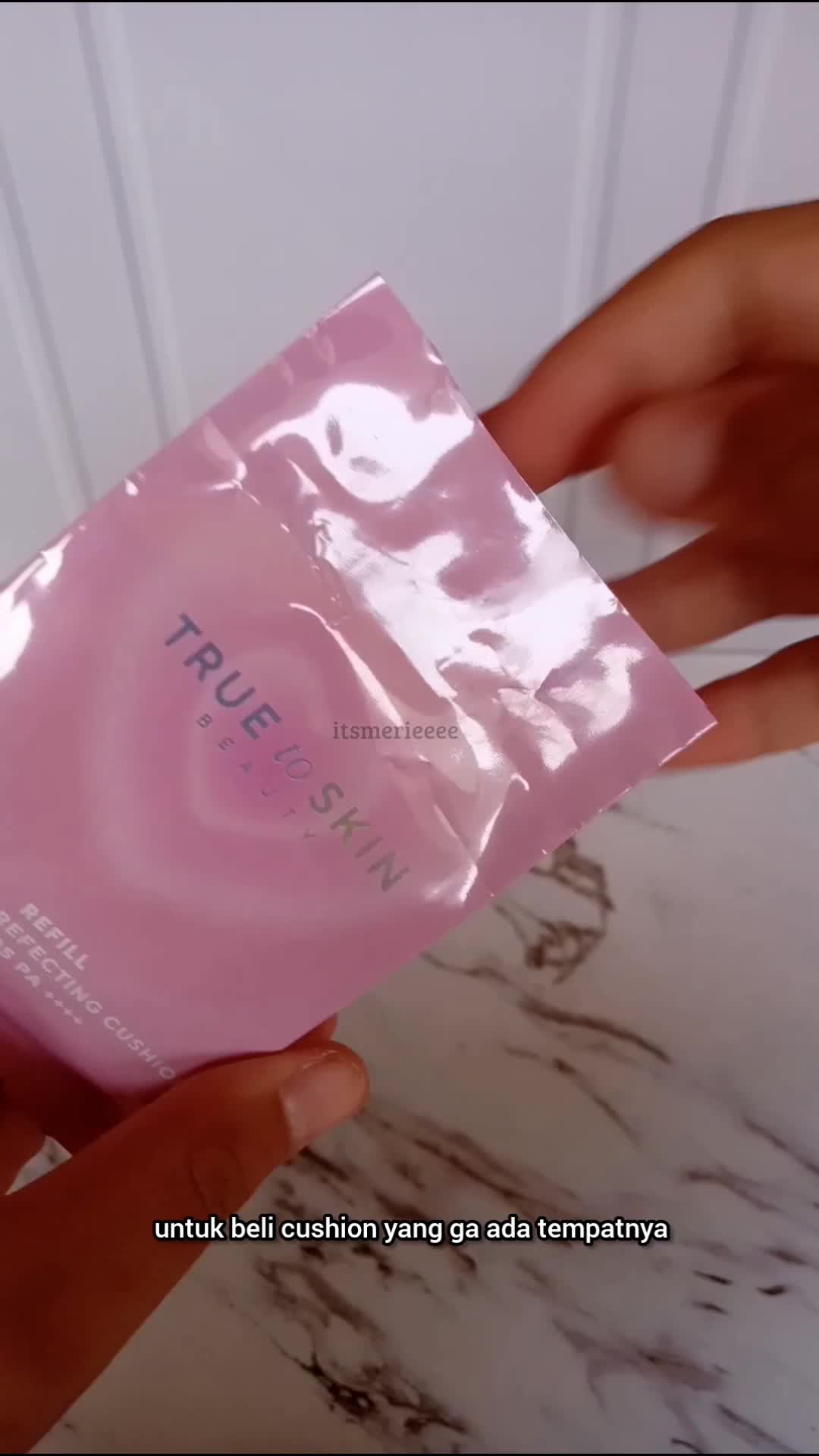 solusinya emang beli refillnya #truetoskin #cushion