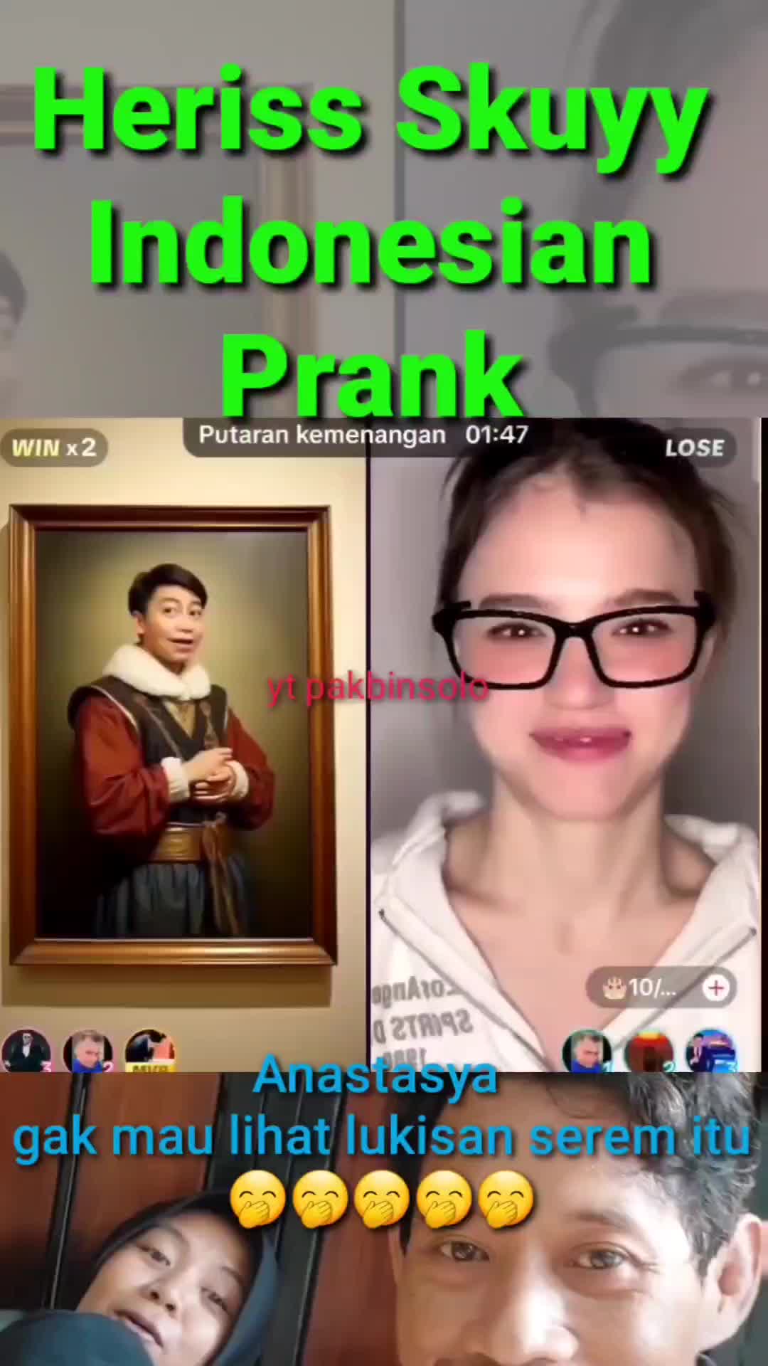 Anastasya gak mau lihat #herissskuy #prank #reaction #fypシ゚viral #trending 