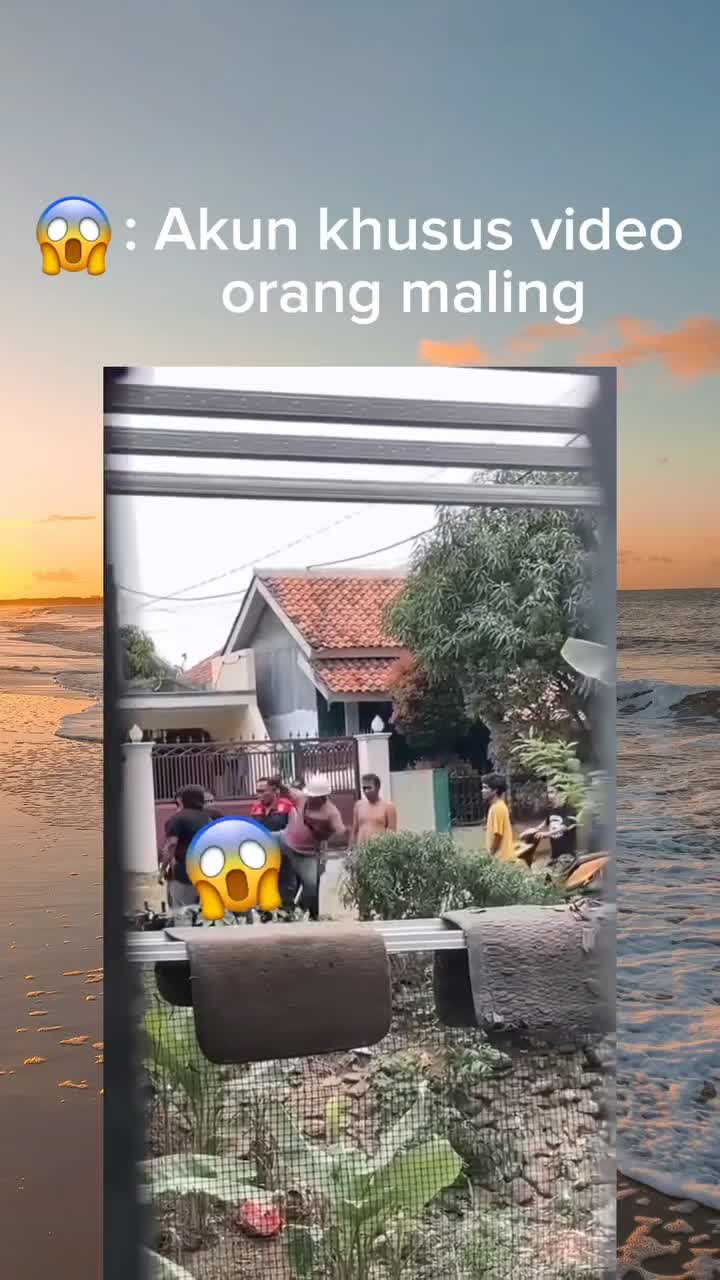 Maling diajak olahraga bareng