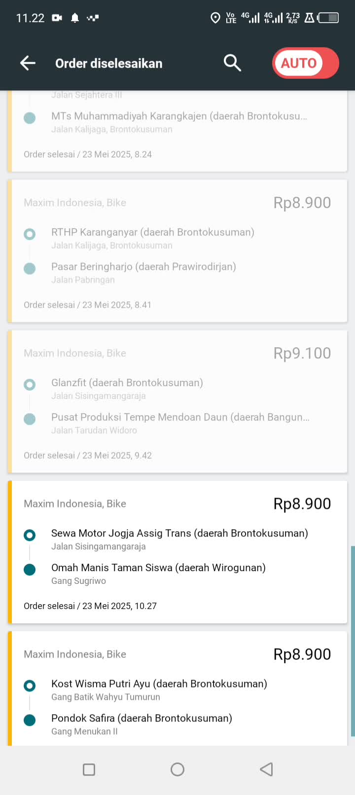Alhamdulillah dari jam 8-11, kita off dlu mau jumatan abis jumatan gas lagi #RCTIPlus #OJOL 