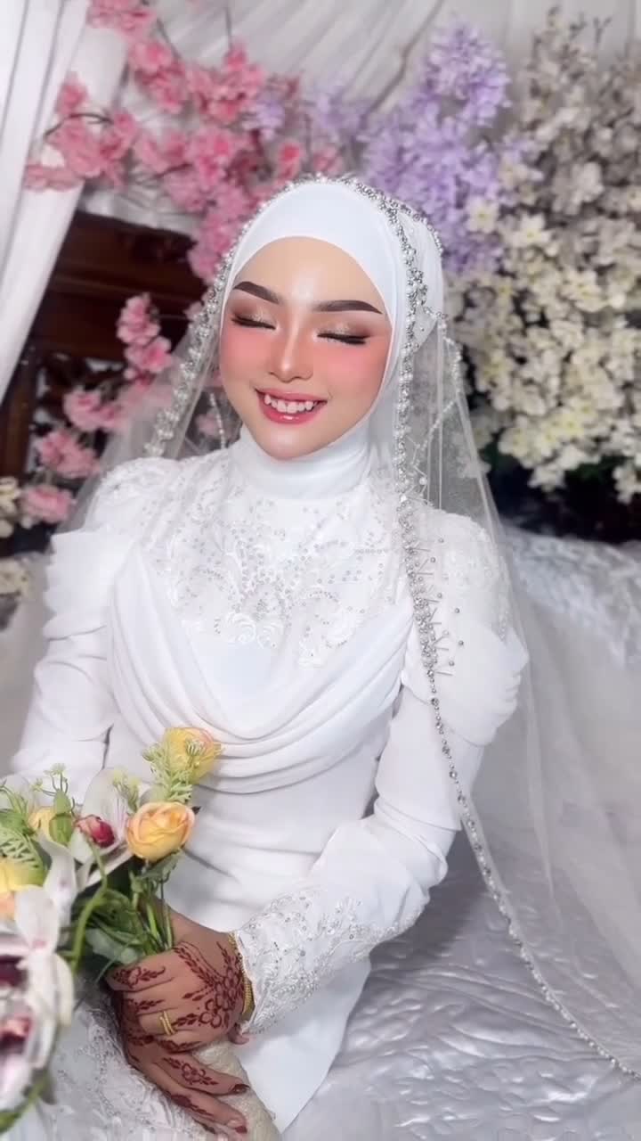 Pengantinku cantik sekali