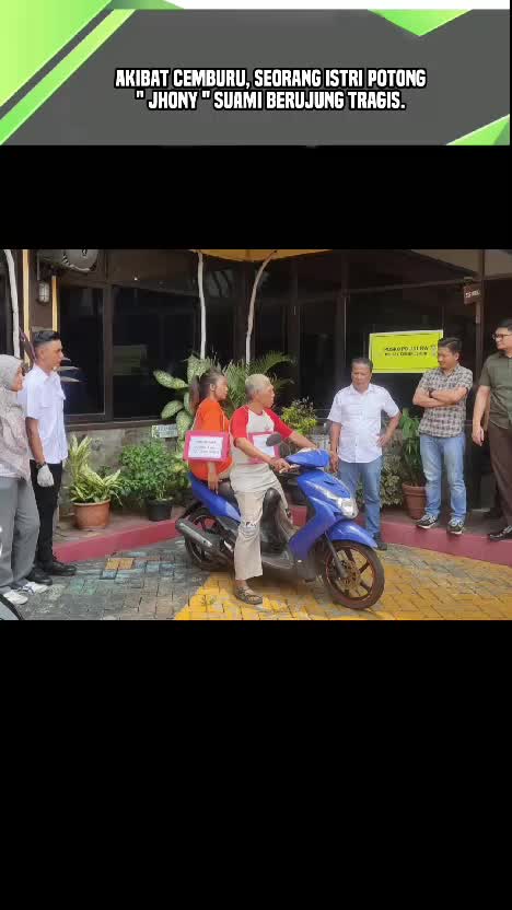 akibat cemburu istri potong Jhony Suami Berujung Tragis. #videoviral  #faktaviral  #videoedukasi 