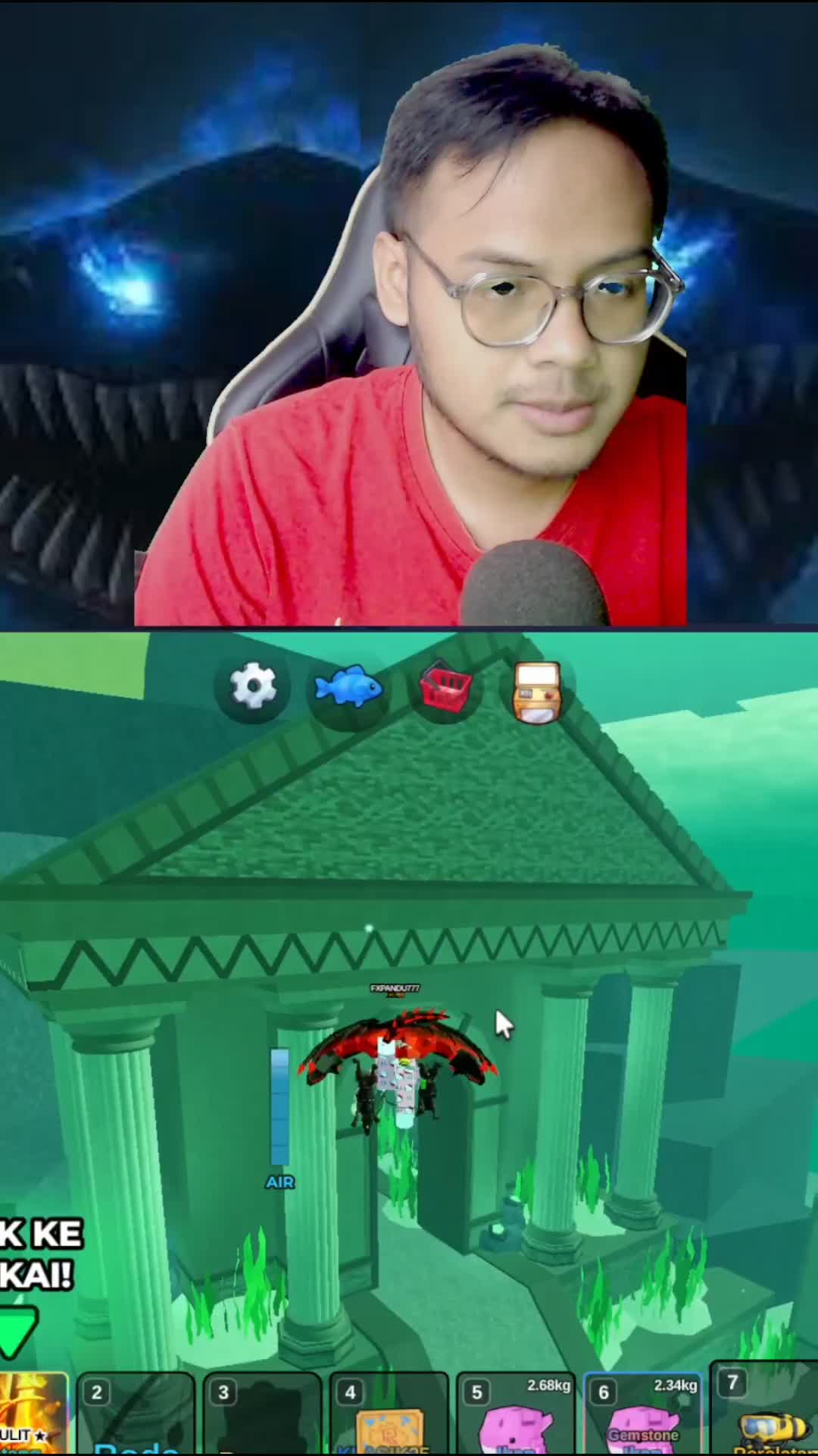 spot mancing secret di lost isle #roblox #fishit 