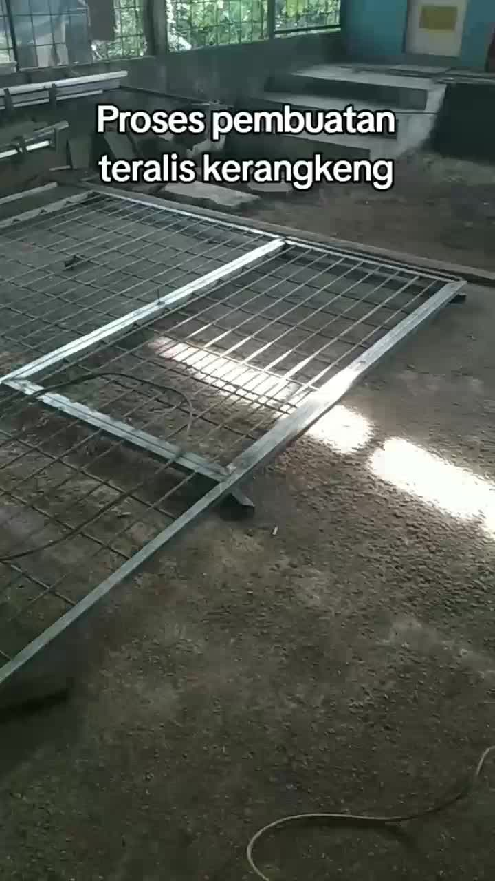 buat teralis kerangkeng monyet
