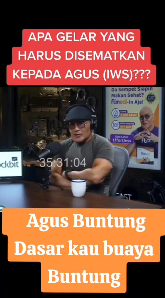 Agus si buaya buntung 