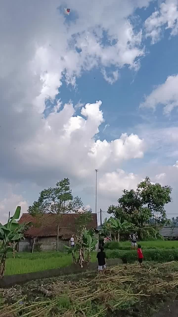 kalo di kampung lagi musim layangan rame banget  #short  #HOTrctiplus  #RCTIPlus 