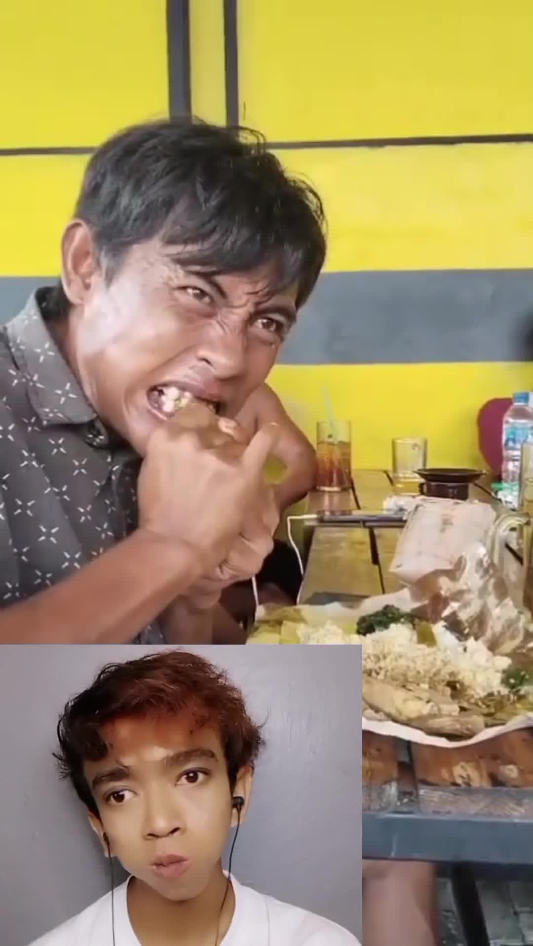 kira kira makan apa itu 🤣🤣🤣🤣🤣🤣 #reactiont #duett #lucu #ngakak #funny 
