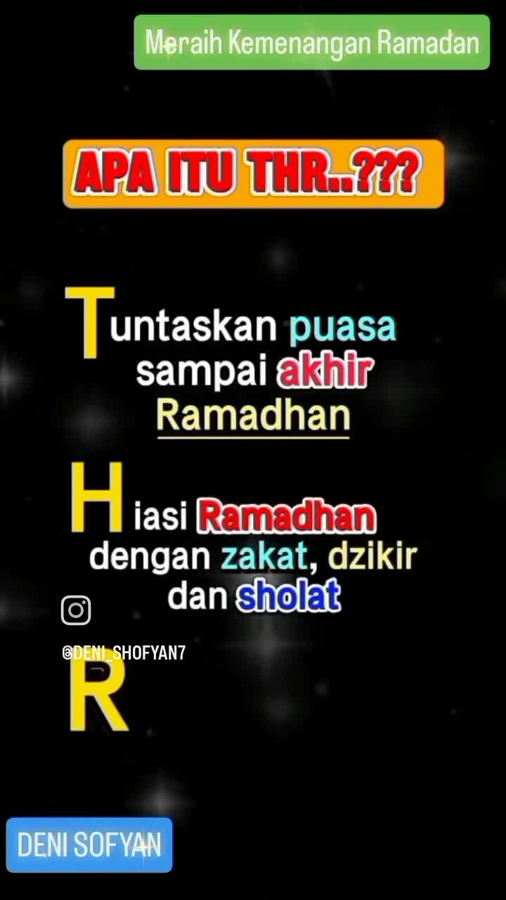 Apa itu THR 