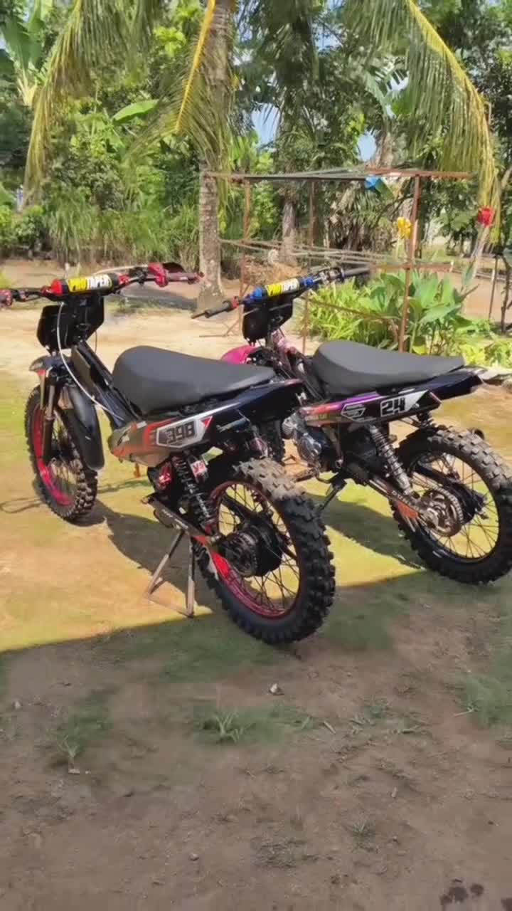  Modifikasi Motor trail jupiter z #trabas #motorcustom #