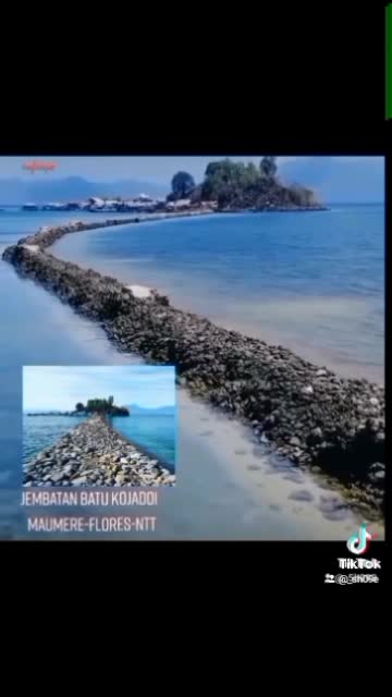 jembatan batu kojadoi maumere flores-ntt