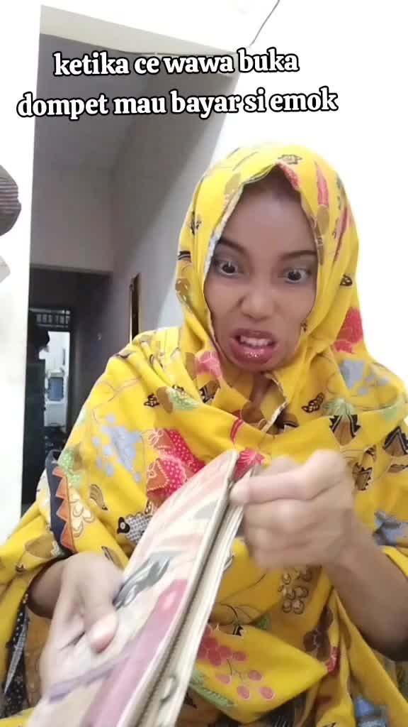 mau bayar si emok