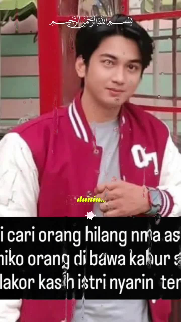 dicarilah orang hilang nma asril jatmiko dia kerja dunia enterment #RCTIPlus 