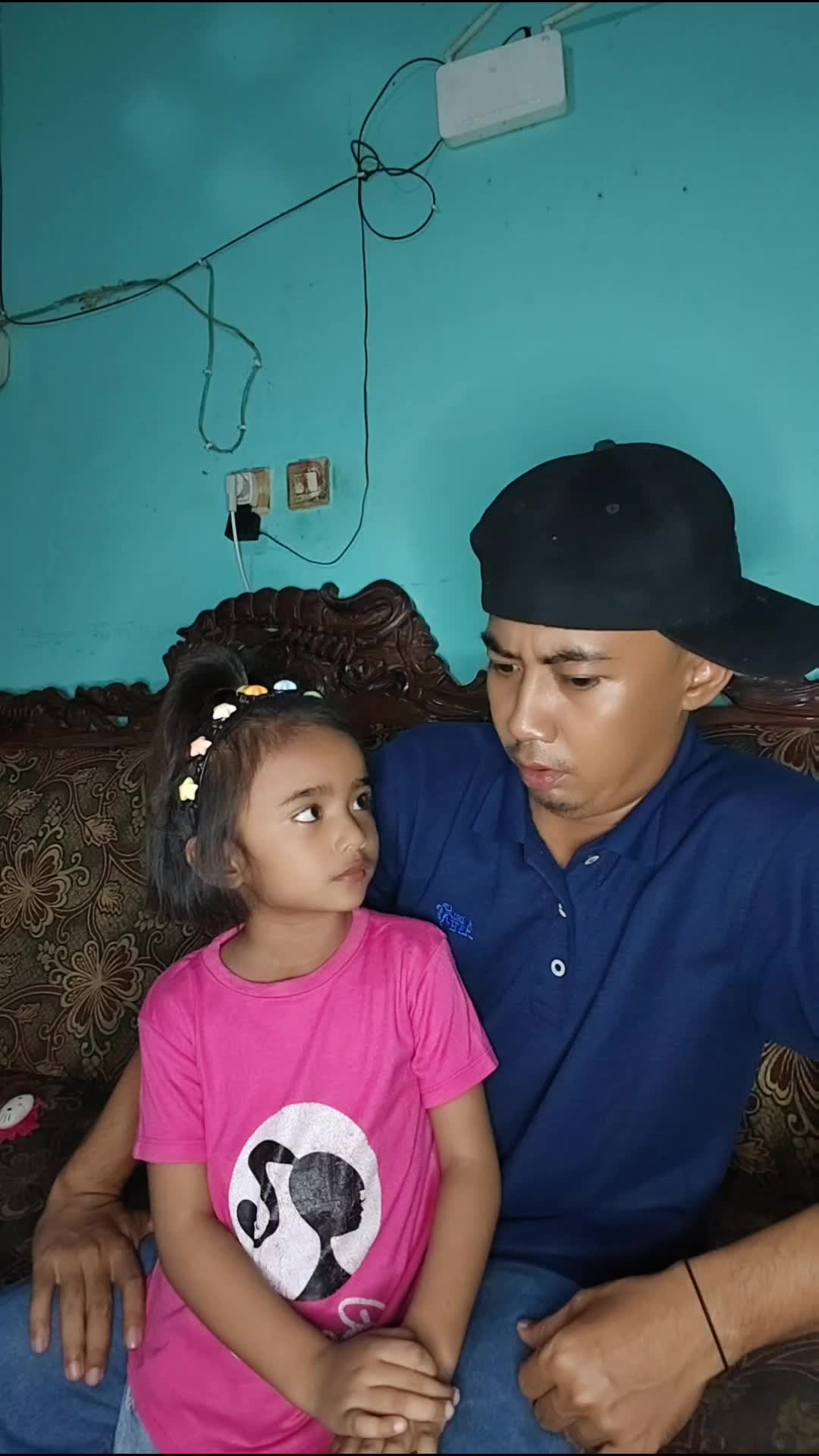 Papa lebay kali becandanya 😂 #videolucu 